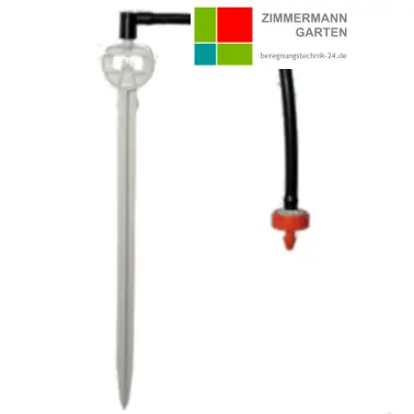 Sprühstab zweiseitig mit Schlauch und Tropfer Sprühstab zweiseitig mit Schlauch und Tropfer